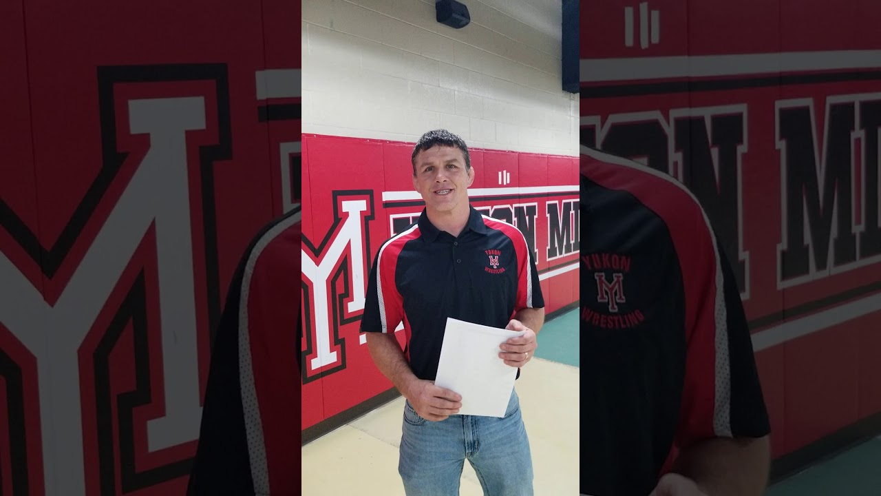 Coach Schneider Yukon Millers at the Jay Hancock Invitational