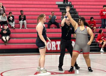 First ever “Battle of Oklahoma” took place on the mat between Northern Oklahoma College (NOC) and Carl Albert State College