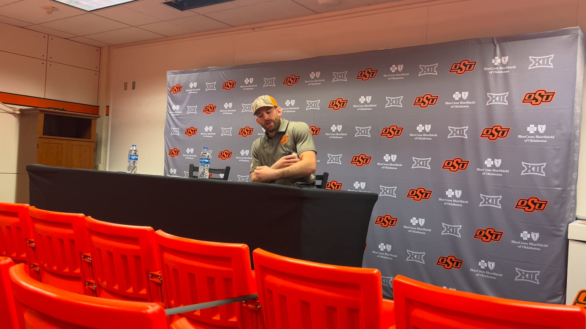 David Taylor after Oklahoma State’s 34-9 Win over Virginia Tech