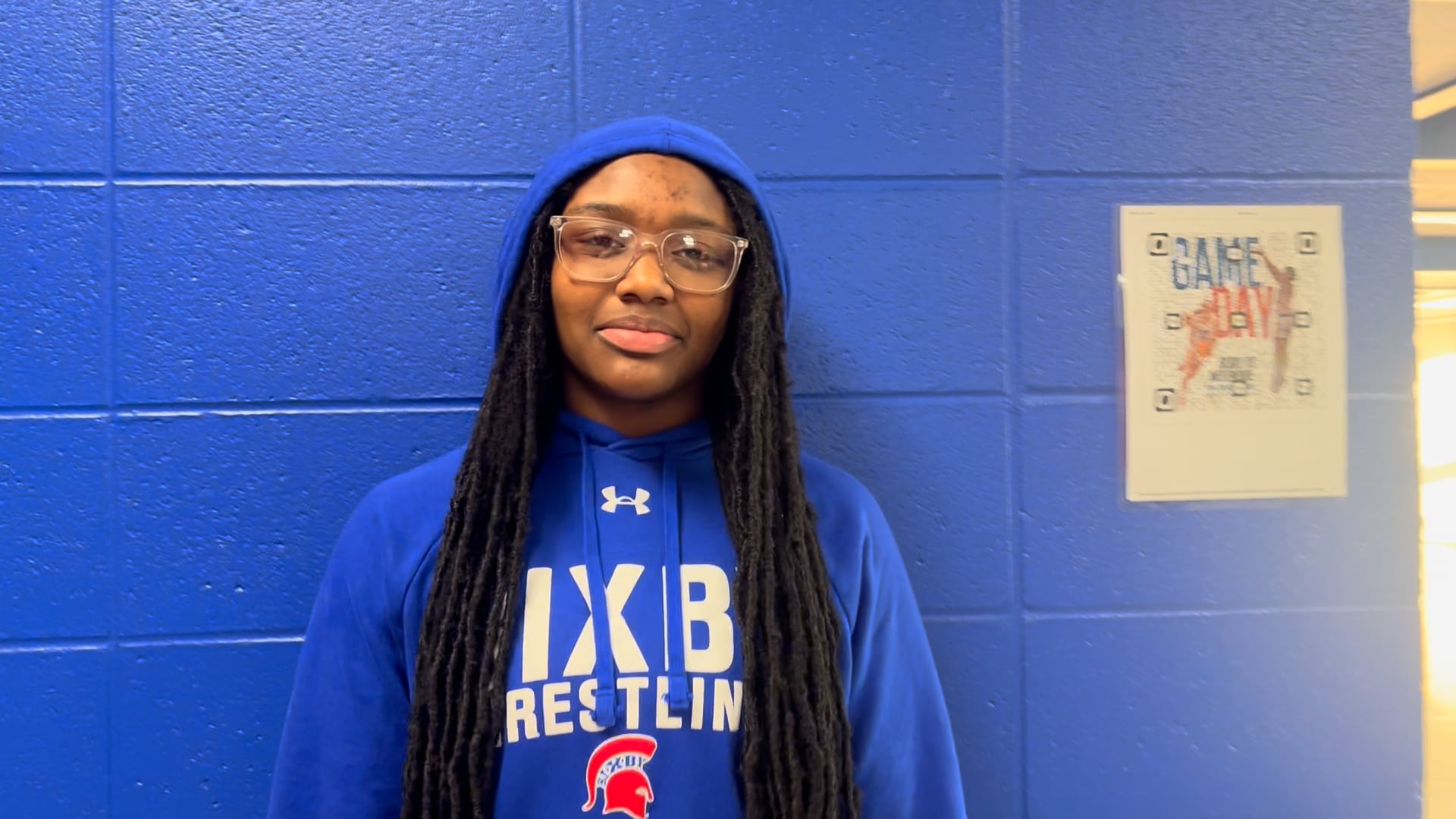Jayla Ford after Bixby-Harrah Dual