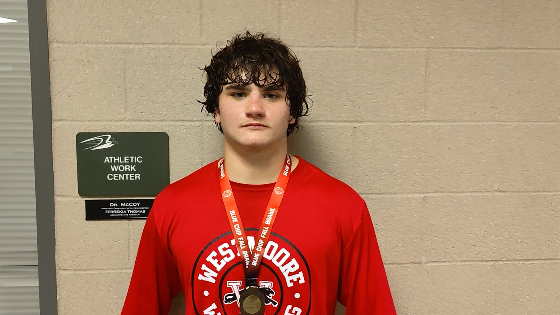 Fall Brawl: Cole Olguin, Westmoore (190) - Oklahoma Wrestling