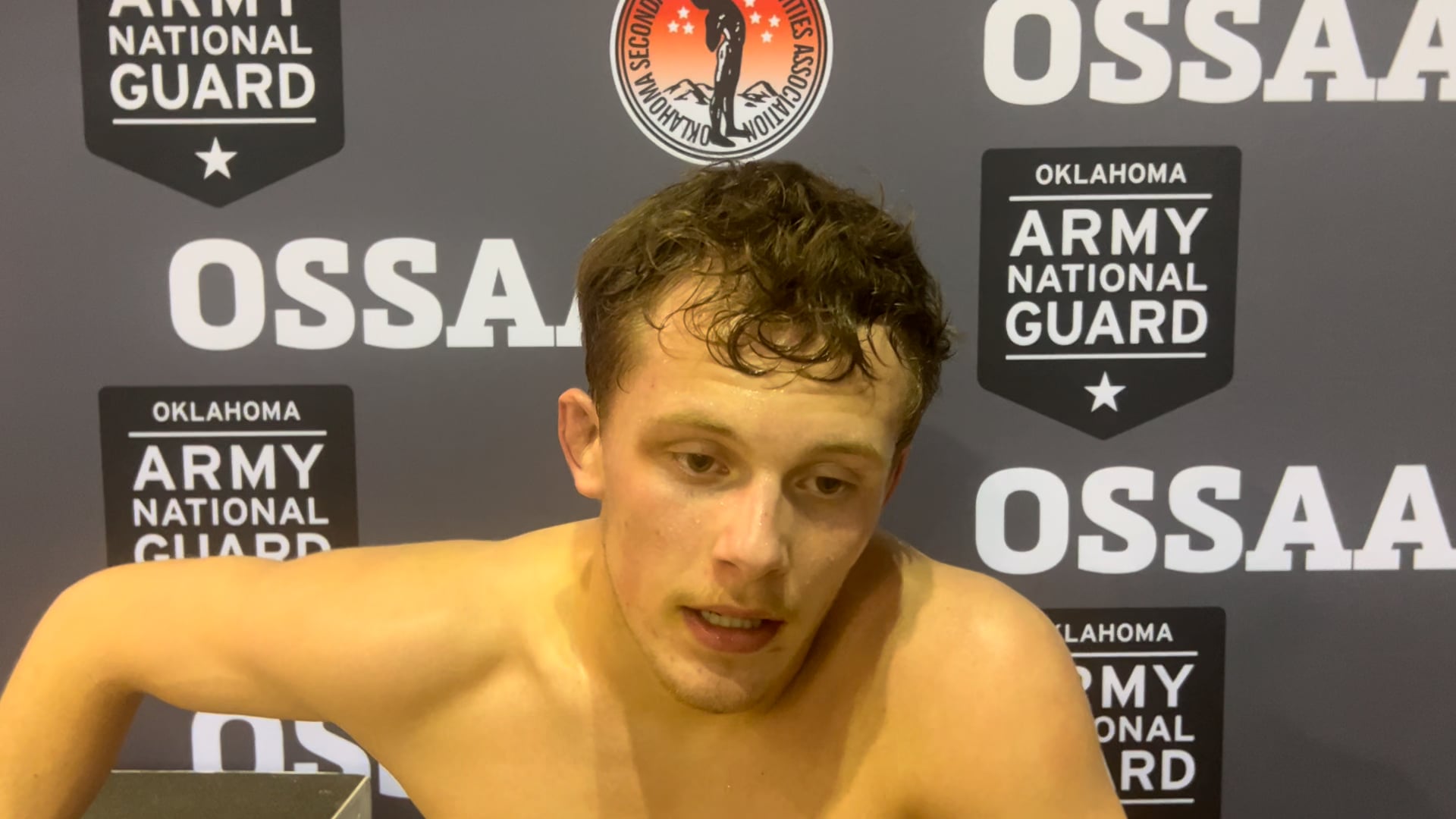 Cash Stapleton (Cushing) 2025 OSSAA State Tournament - Oklahoma Wrestling