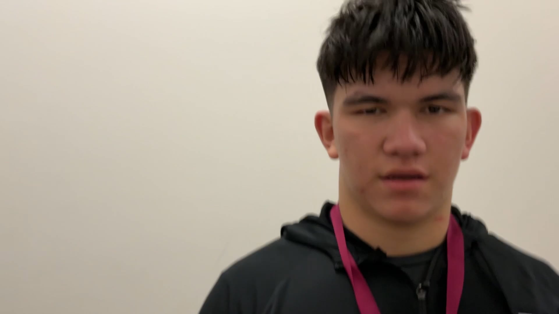 Bennett Sartain (Deer Creek-215) Perry Tournament Champion