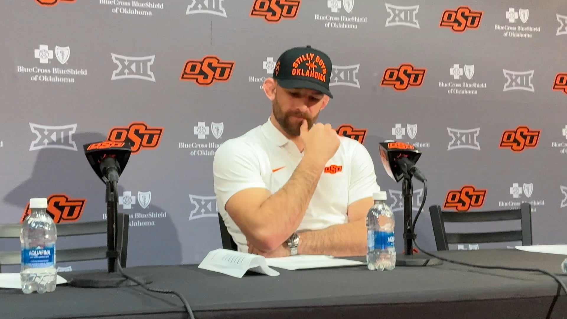 David Taylor (Oklahoma State-Iowa) Post Match Interview