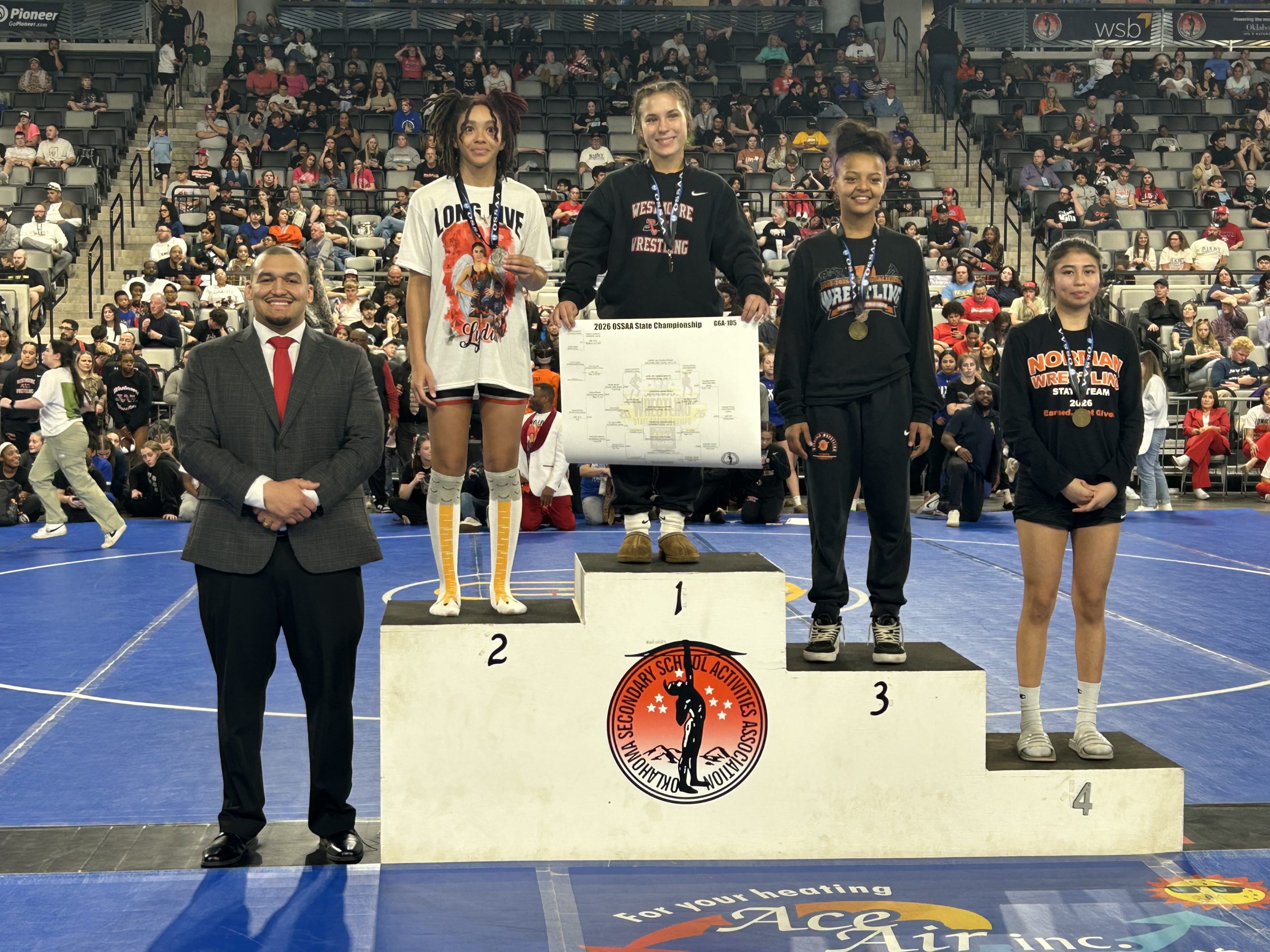 105 placers