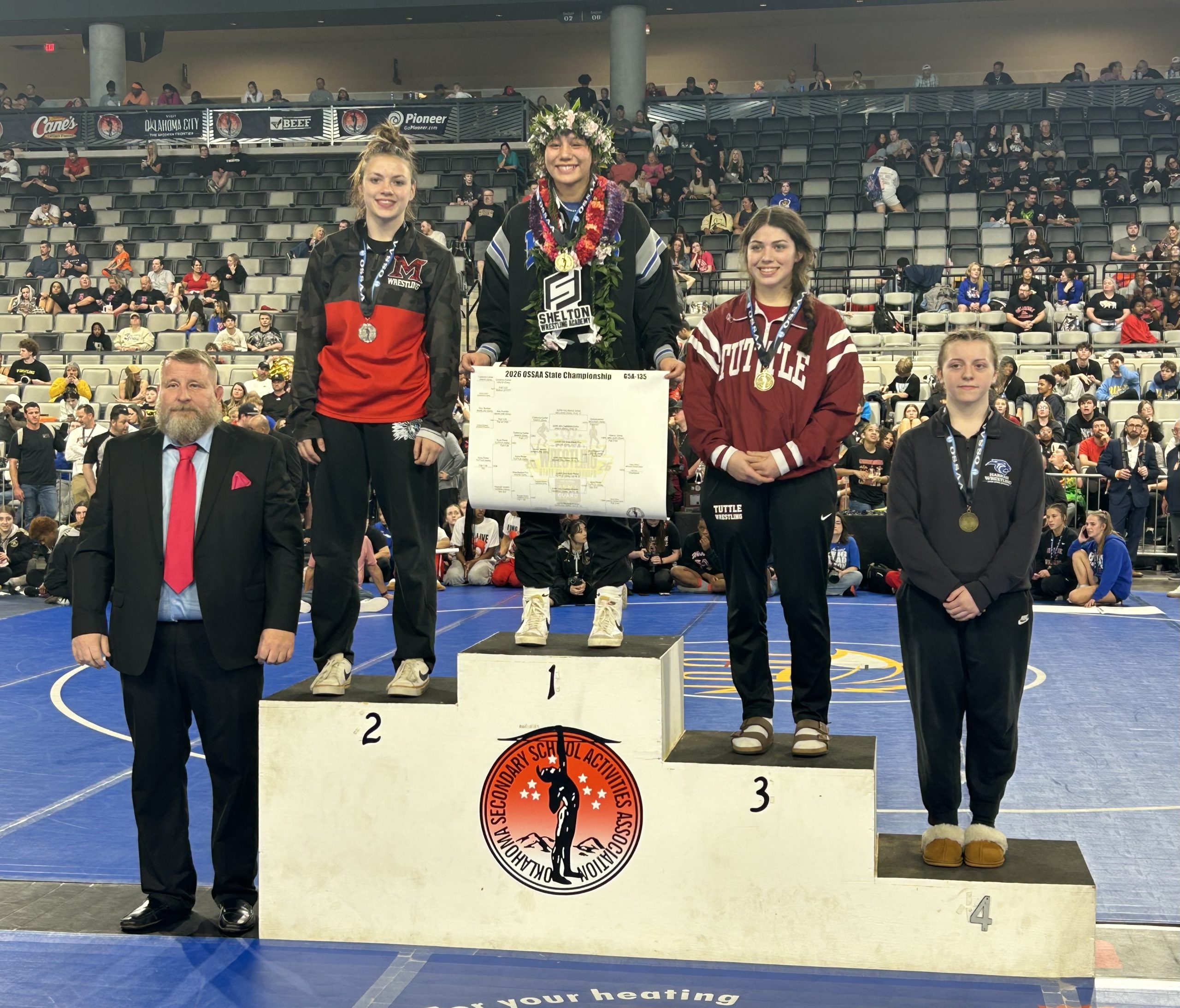 135 placers