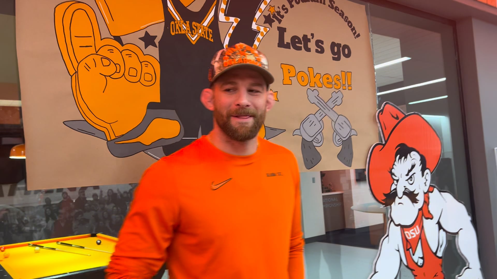 David Taylor (Oklahoma State) Pre-Big 12 Media Availability