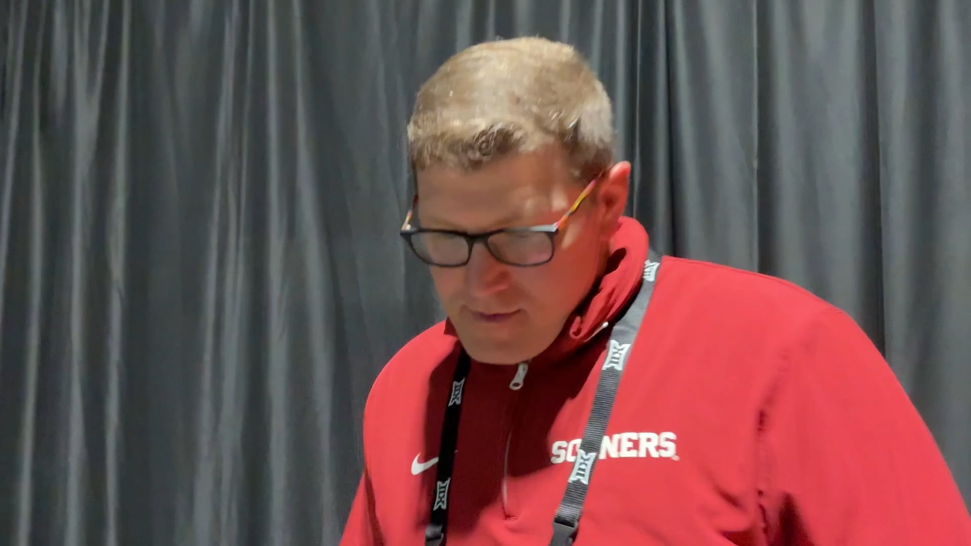 Roger Kish (Oklahoma) Big 12 Day Two