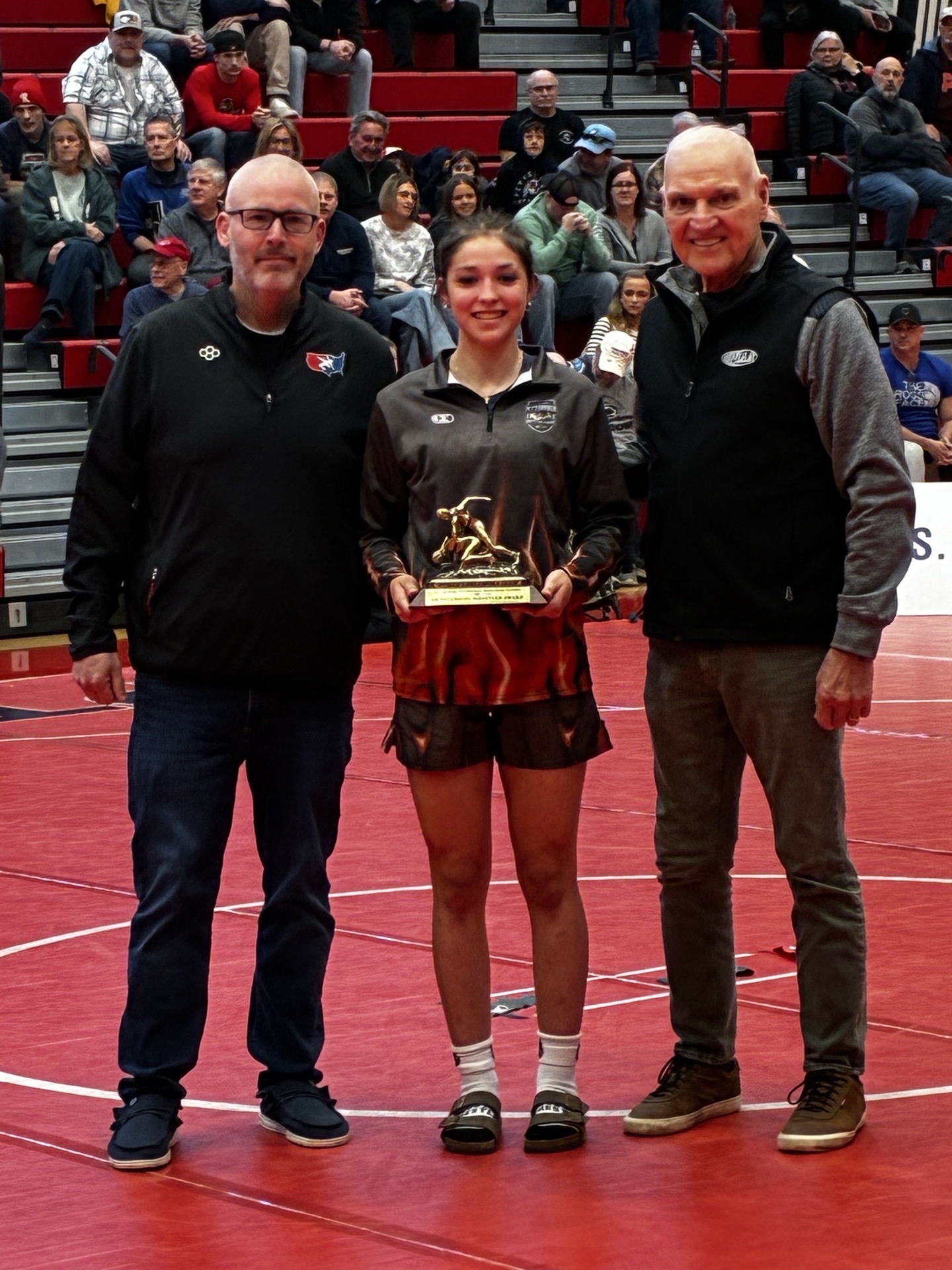 Kristen Delarosa - Oklahoma Girls All-Star Outstanding Wrestler
