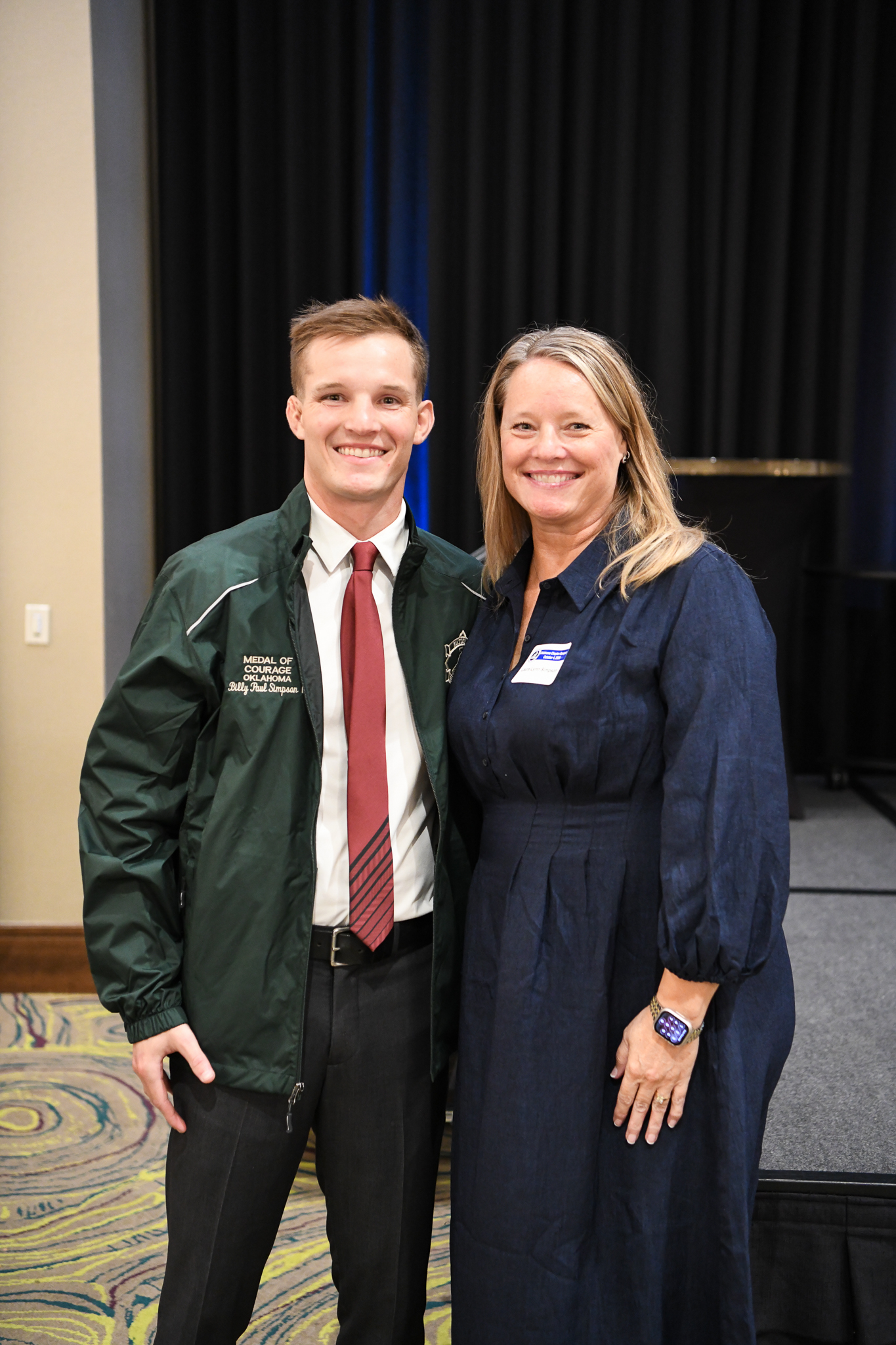 Billy Simpson with his mom Laura Lynn Simpson